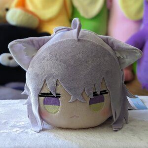 Round 1 Exclusive FuRyu Hololive Nekomata Okayu Lying Down Plush